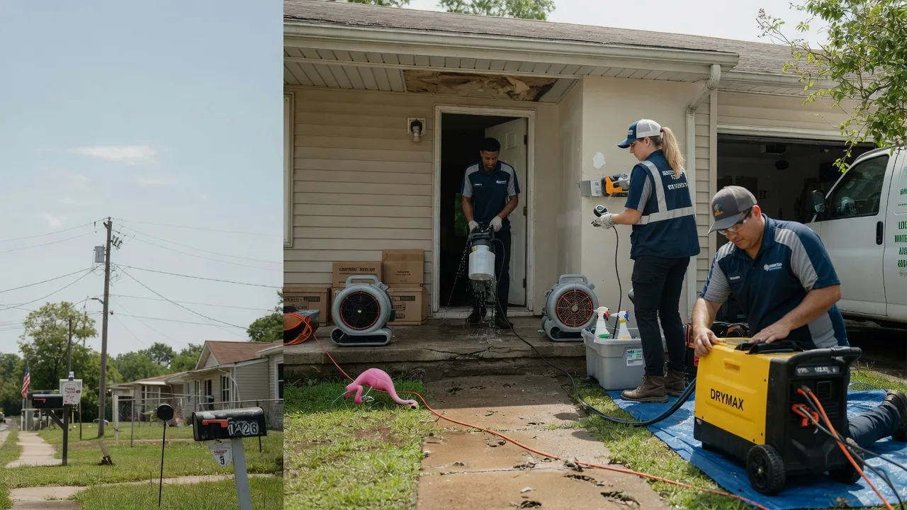 Storm Damage Water Removal in Lewisville, IN near me